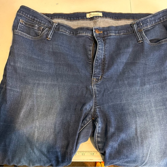 Madewell Plus Jeans 9” Mid Rise Skinny Blue 37 - Picture 11 of 12